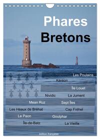 Image de Phares Bretons (Calendrier mural 2025 DIN A4 horizontal), CALVENDO calendrier mensuel