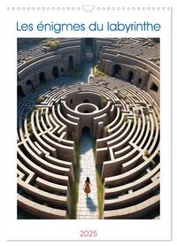 Picture of Les énigmes du labyrinthe (Calendrier mural 2025 DIN A3 horizontal), CALVENDO calendrier mensuel