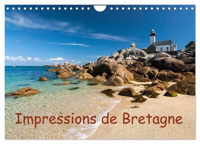 Picture of Impressions de Bretagne (Calendrier mural 2025 DIN A4 vertical), CALVENDO calendrier mensuel