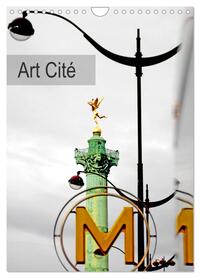 Image de Art Cité (Calendrier mural 2025 DIN A4 horizontal), CALVENDO calendrier mensuel