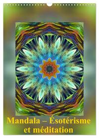 Picture of Mandala - Ésotérisme et méditation (Calendrier mural 2025 DIN A3 horizontal), CALVENDO calendrier mensuel