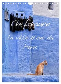 Image de Chefchauen, la ville bleue du Maroc (Calendrier mural 2025 DIN A4 horizontal), CALVENDO calendrier mensuel