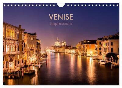 Image de Venise Impressions (Calendrier mural 2025 DIN A4 vertical), CALVENDO calendrier mensuel