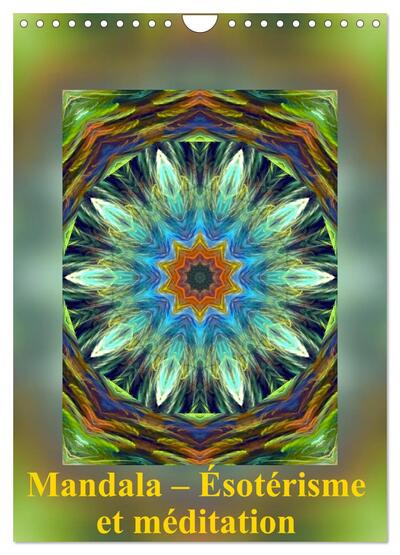 Picture of Mandala - Ésotérisme et méditation (Calendrier mural 2025 DIN A4 horizontal), CALVENDO calendrier mensuel
