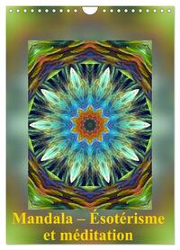 Picture of Mandala - Ésotérisme et méditation (Calendrier mural 2025 DIN A4 horizontal), CALVENDO calendrier mensuel