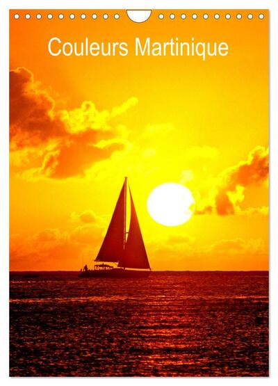 Image de Couleurs Martinique (Calendrier mural 2025 DIN A4 horizontal), CALVENDO calendrier mensuel
