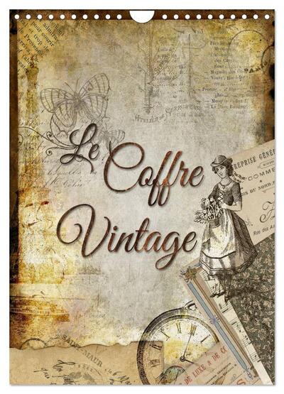 Picture of Le coffre vintage (Calendrier mural 2025 DIN A4 horizontal), CALVENDO calendrier mensuel
