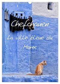 Image de Chefchauen, la ville bleue du Maroc (Calendrier mural 2025 DIN A3 horizontal), CALVENDO calendrier mensuel