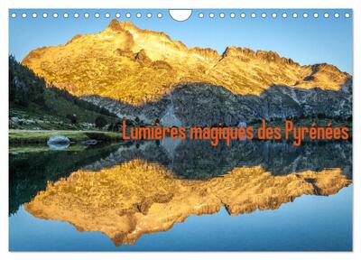 Picture of Lumières magiques des Pyrénées (Calendrier mural 2025 DIN A4 vertical), CALVENDO calendrier mensuel