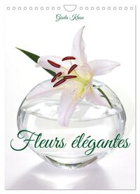 Image de Fleurs élégantes (Calendrier mural 2025 DIN A4 horizontal), CALVENDO calendrier mensuel
