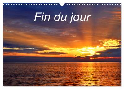 Image de Fin du jour (Calendrier mural 2025 DIN A3 vertical), CALVENDO calendrier mensuel
