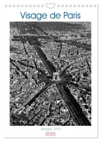 Image de Visage de Paris, années 1970 (Calendrier mural 2025 DIN A4 horizontal), CALVENDO calendrier mensuel