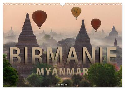 Image de BIRMANIE MYANMAR (Calendrier mural 2025 DIN A3 vertical), CALVENDO calendrier mensuel