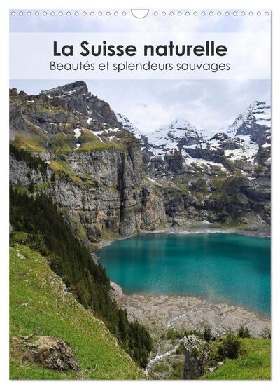 Picture of La Suisse naturelle - Beautés et splendeurs sauvages (Calendrier mural 2025 DIN A3 horizontal), CALVENDO calendrier mensuel