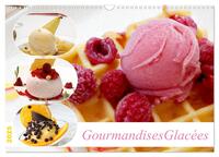 Image de Gourmandises glacées (Calendrier mural 2025 DIN A3 vertical), CALVENDO calendrier mensuel