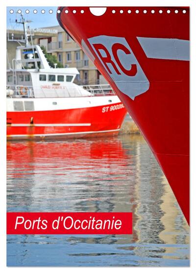 Image de Ports d'Occitanie (Calendrier mural 2025 DIN A4 horizontal), CALVENDO calendrier mensuel
