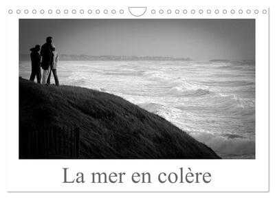 Image de La mer en colère (Calendrier mural 2025 DIN A4 vertical), CALVENDO calendrier mensuel