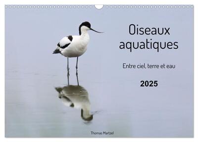 Image de Oiseaux aquatiques - entre ciel, terre et eau (Calendrier mural 2025 DIN A3 vertical), CALVENDO calendrier mensuel