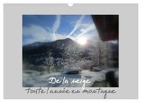 Picture of De la neige, toute l'année en montagne (Calendrier mural 2025 DIN A3 vertical), CALVENDO calendrier mensuel