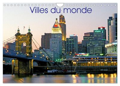 Image de Villes du monde (Calendrier mural 2025 DIN A4 vertical), CALVENDO calendrier mensuel