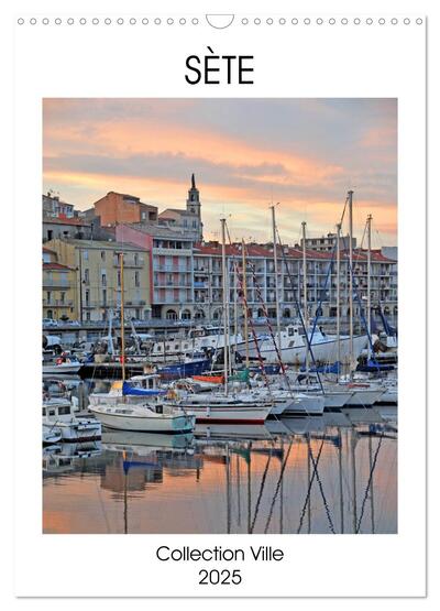 Image de Collection Ville SÈTE (Calendrier mural 2025 DIN A3 horizontal), CALVENDO calendrier mensuel