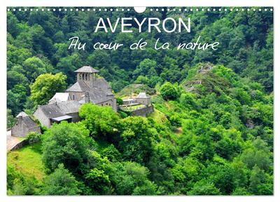 Image de AVEYRON Au coeur de la nature (Calendrier mural 2025 DIN A3 vertical), CALVENDO calendrier mensuel