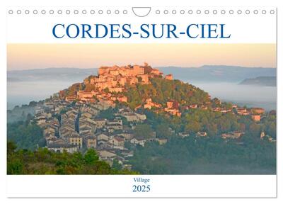 Picture of CORDES-SUR-CIEL Village (Calendrier mural 2025 DIN A4 vertical), CALVENDO calendrier mensuel