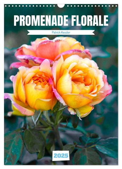 Image de Promenade florale (Calendrier mural 2025 DIN A3 horizontal), CALVENDO calendrier mensuel