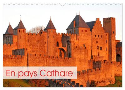 Image de En pays Cathare (Calendrier mural 2025 DIN A3 vertical), CALVENDO calendrier mensuel