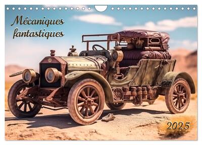 Image de Mécaniques fantastiques (Calendrier mural 2025 DIN A4 vertical), CALVENDO calendrier mensuel
