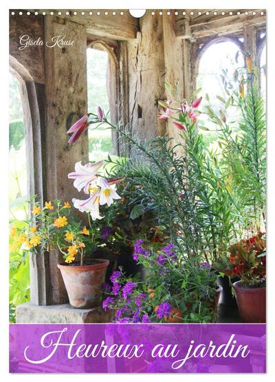 Image de Heureux au jardin (Calendrier mural 2025 DIN A3 horizontal), CALVENDO calendrier mensuel