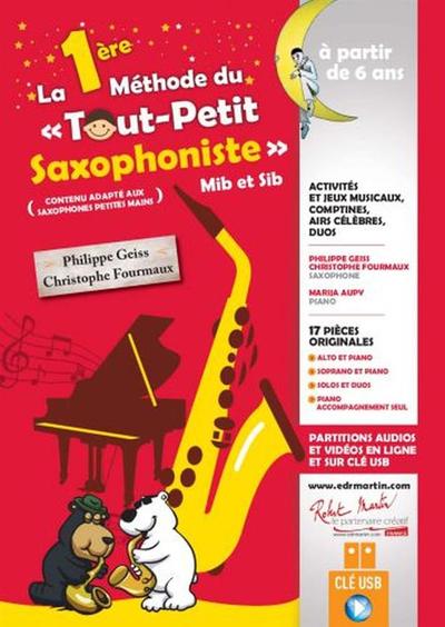 Image de LA 1ERE METHODE DU TOUT PETIT SAXOPHONISTE