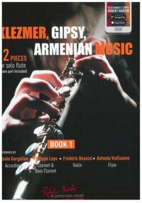 Image de PHILIPPE LAYE & FREDERIC BESOZZI : KLEZMER, GIPSY, ARMENIAN MUSIC FLUTE BOOK 1