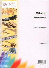Picture of PASCAL PROUST :  MIKADO -  CLARINETTE ET PIANO
