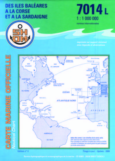 Picture of 7014L DES ILES BALEARES A LA CORSE ET A LA SARDAIGNE