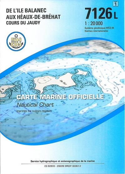 Picture of 7126L DE L'ILE BALANEC AUX HEAUX DE BREHAT - COURS DU JAUDY