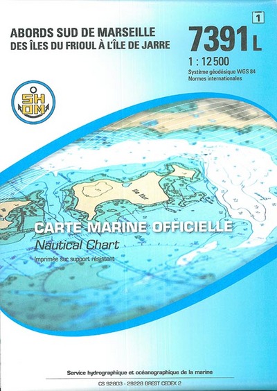 Picture of 7391L ABORDS SUD DE MARSEILLE - ILES DU FRIOUL A ILE DE JARRE