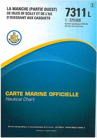 Picture of 7311L LA MANCHE (PARTIE OUEST) DE ISLES OF SCILLY ET ILE D'OUESSANT