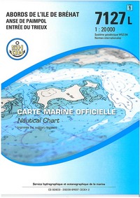 Picture of 7127L ABORDS DE L'ILE DE BREHAT ANSE DE PAIMPOL - ENTREE DU TRIEUX