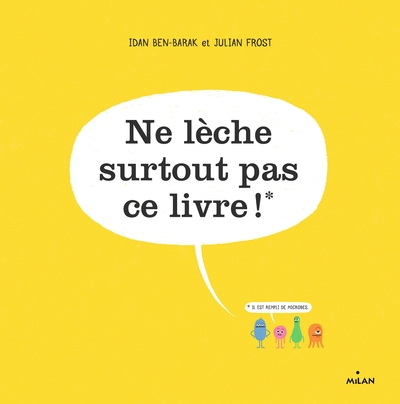 Picture of Ne lèche surtout pas ce livre !