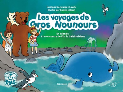 Picture of Les voyages de Gros Nounours - Gros Nounours en Islande - A la rencontre de Vik, la baleine bleue