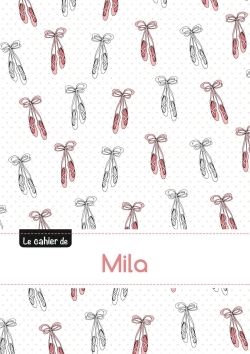 Picture of CAHIER MILA PTSCX,96P,A5 BALLERINE