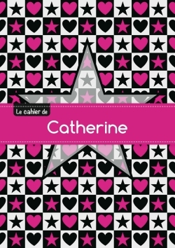 Picture of Le cahier de Catherine - Blanc, 96p, A5 - Étoile et c ur