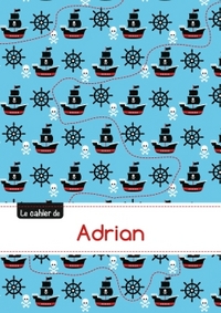 Picture of Le cahier d'Adrian - Blanc, 96p, A5 - Pirates