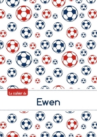 Picture of Le cahier d'Ewen - Blanc, 96p, A5 - Football Paris