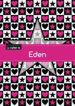 Picture of Le cahier d'Eden - Petits carreaux, 96p, A5 - Étoile et c ur