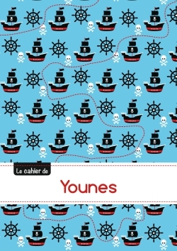 Picture of CAHIER YOUNES PTSCX,96P,A5 PIRATES