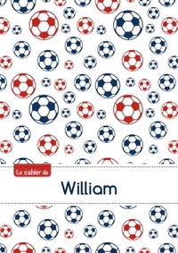 Picture of CAHIER WILLIAM PTSCX,96P,A5 FOOTBALLPARIS