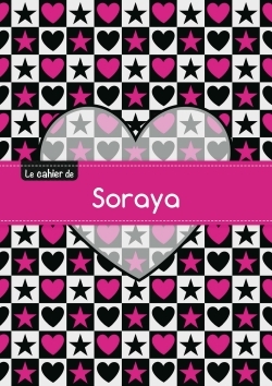 Picture of CAHIER SORAYA BLANC,96P,A5 CoeURETETOILE