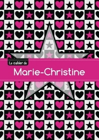 Picture of CAHIER MARIE CHRISTINE BLANC,96P,A5 ETOILEETCoeUR